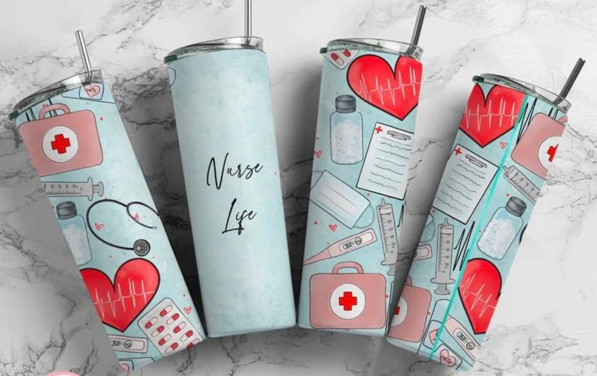 Nurse life tumbler