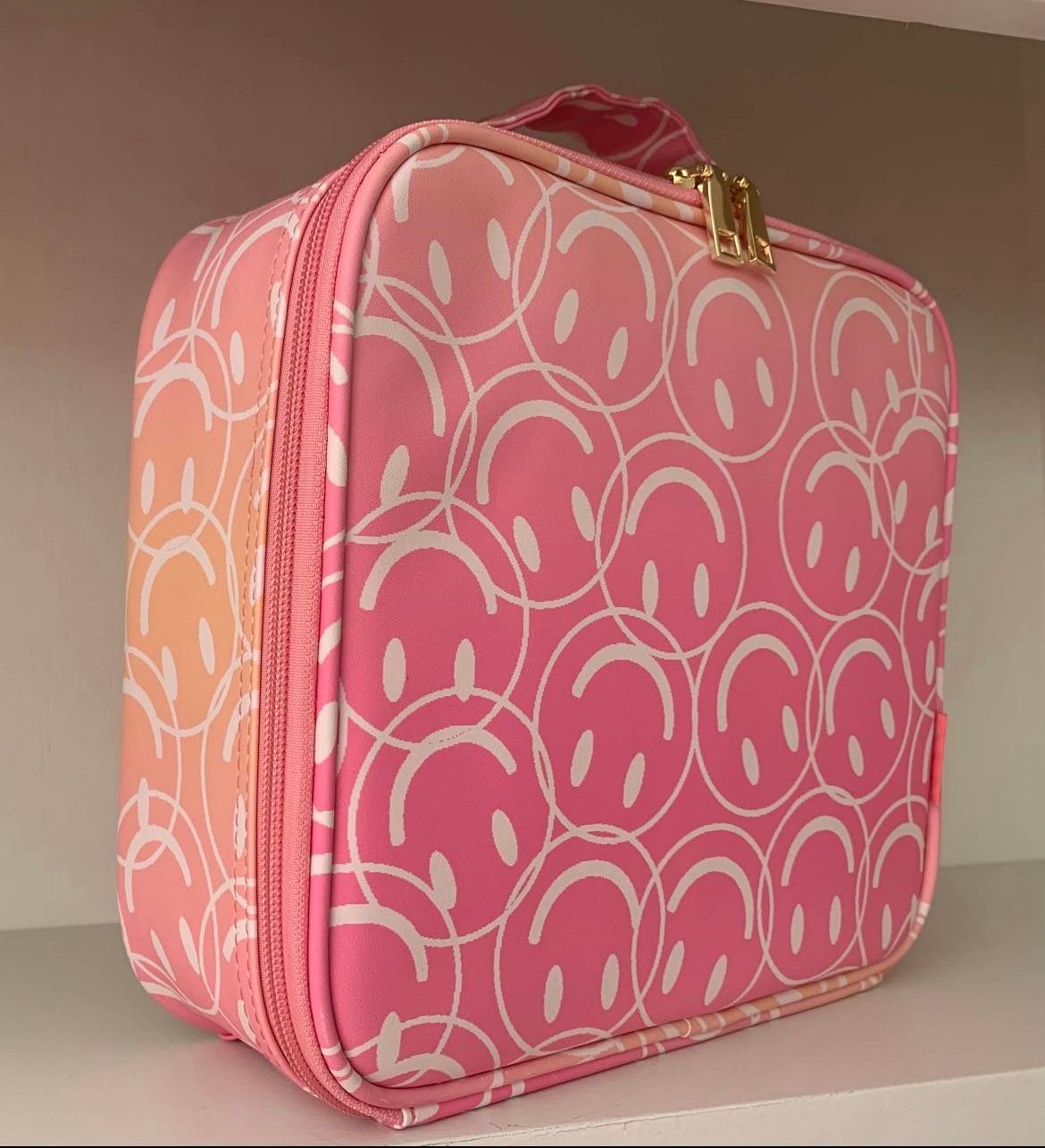 Happy ombré beauty bag