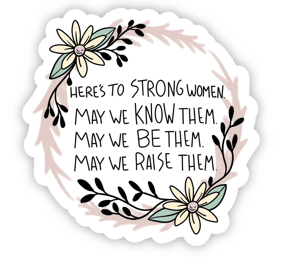 Strong sticker