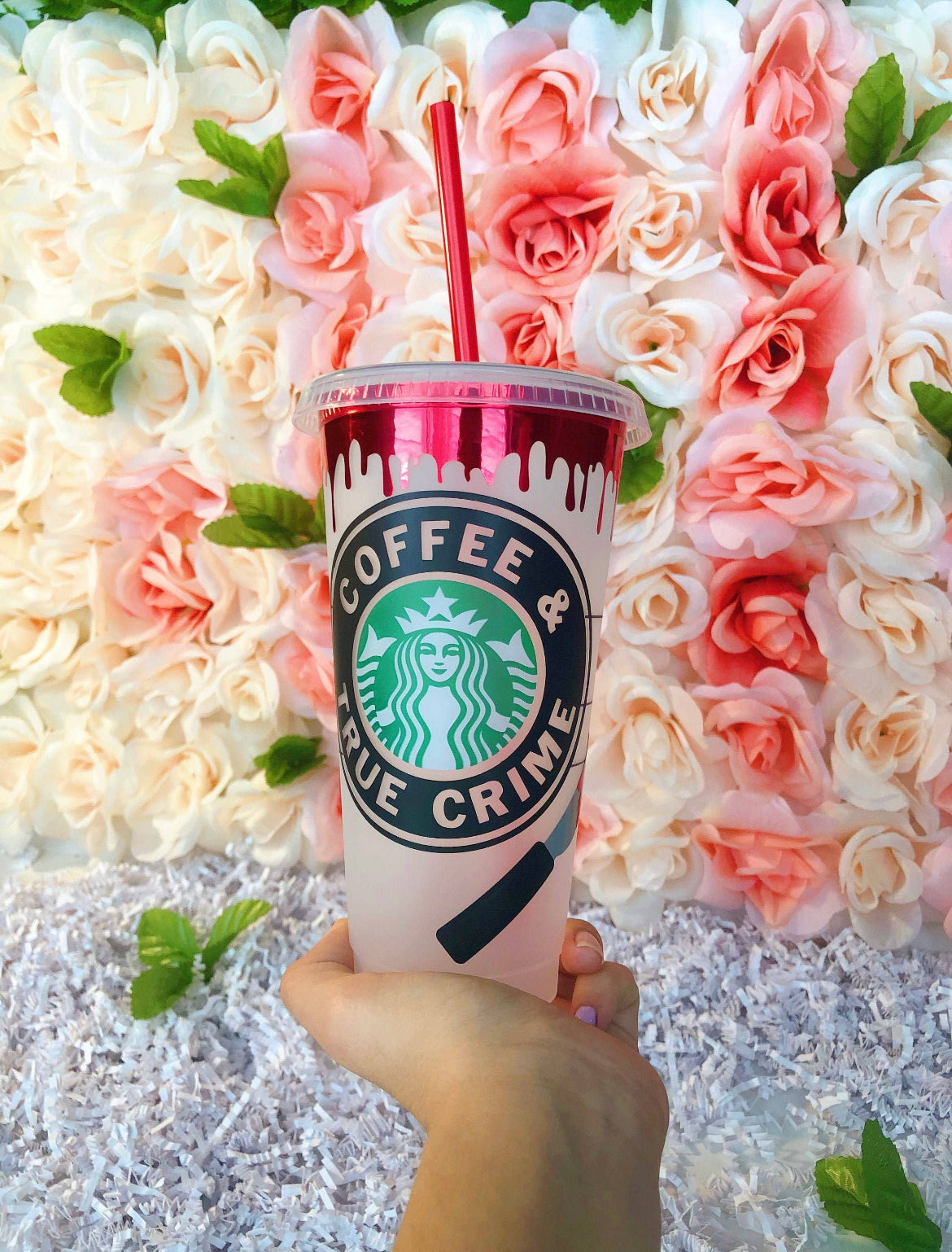 Coffee and true crime cup