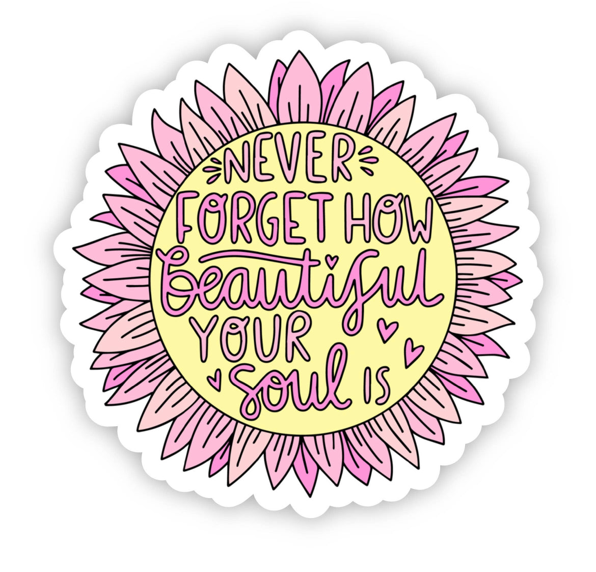 Beautiful soul sticker
