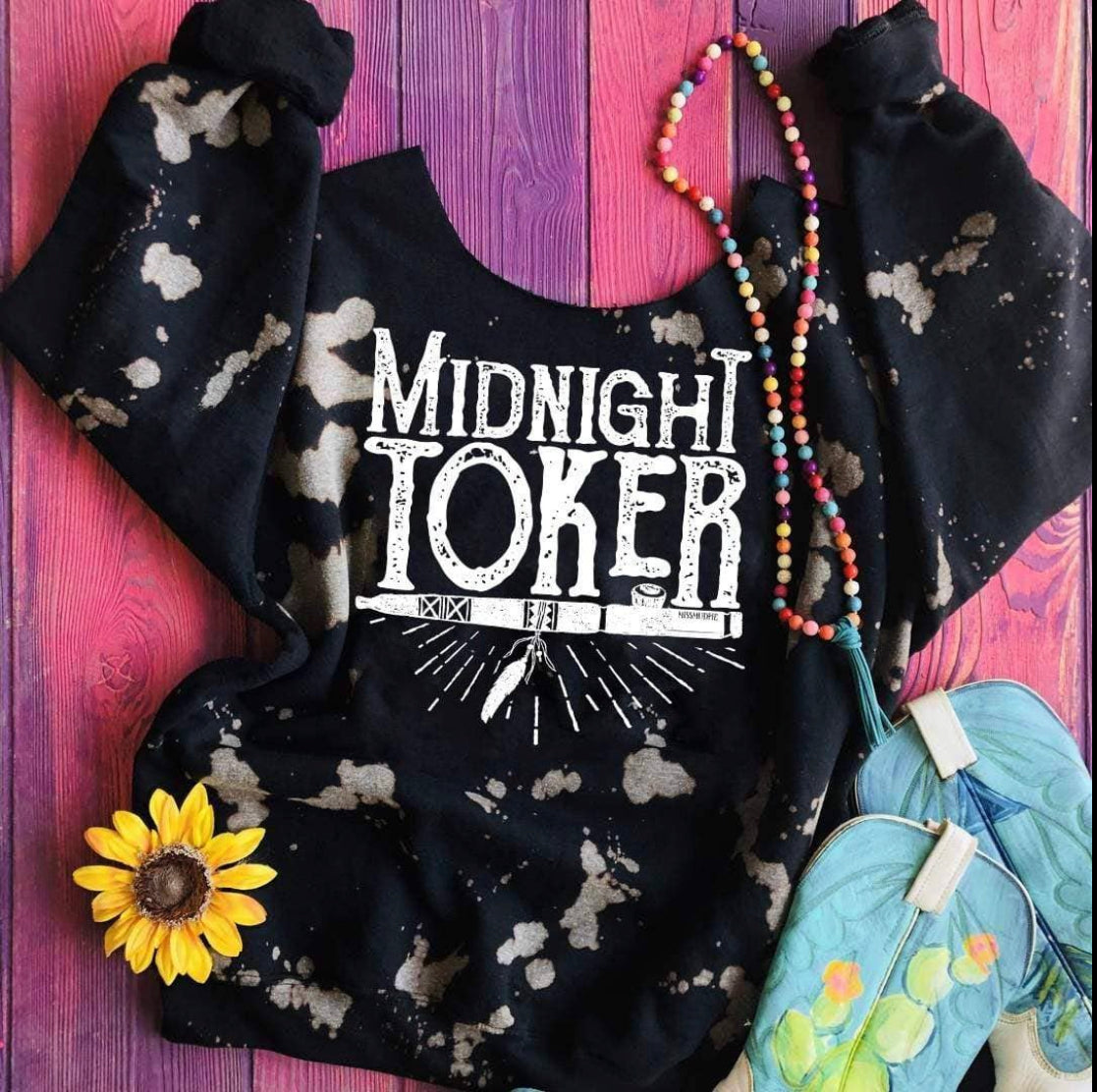Midnight toker sweatshirt