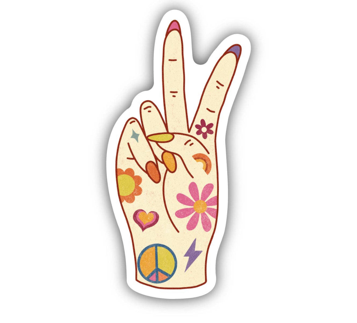 Groovy sticker