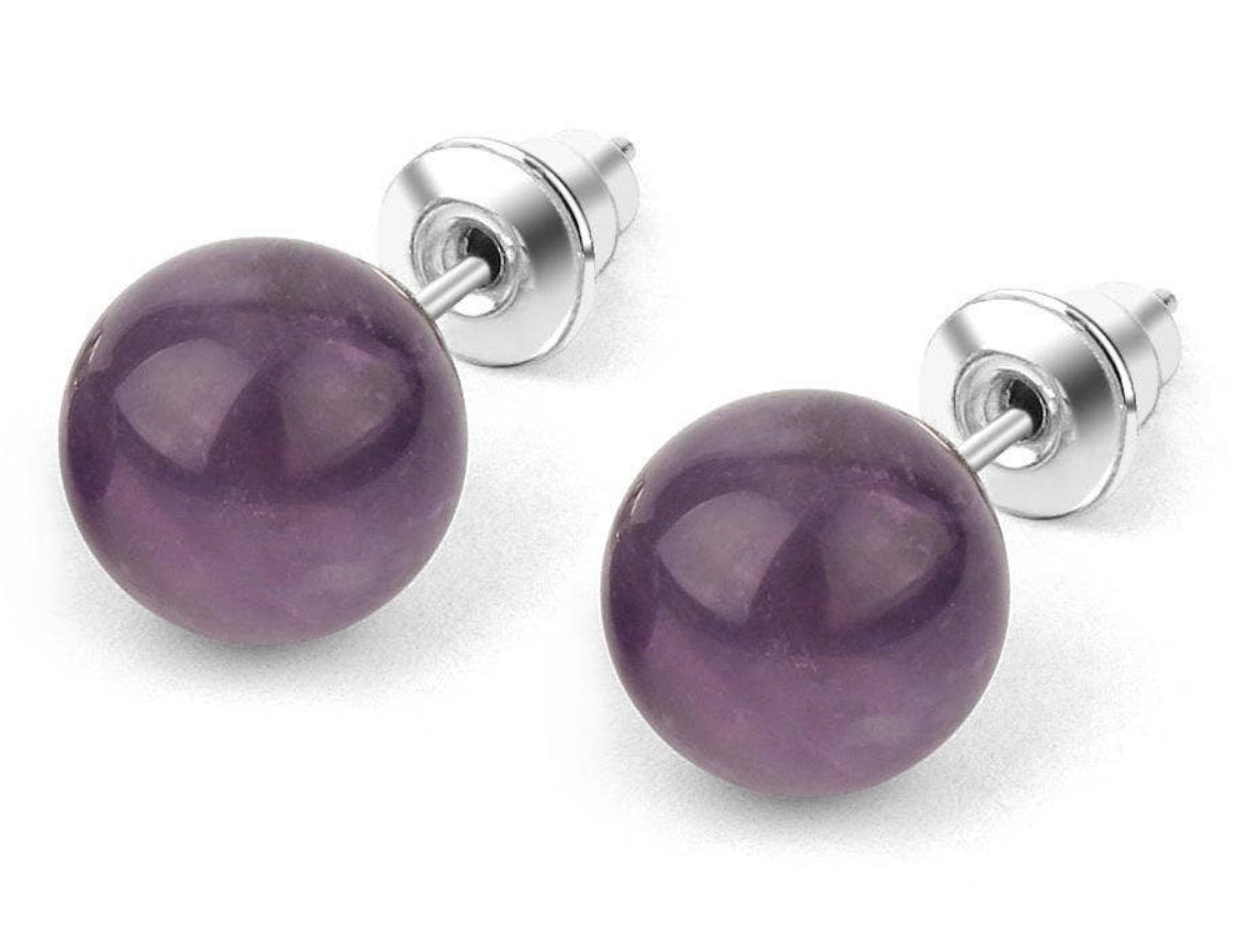 Crystal stud earrings