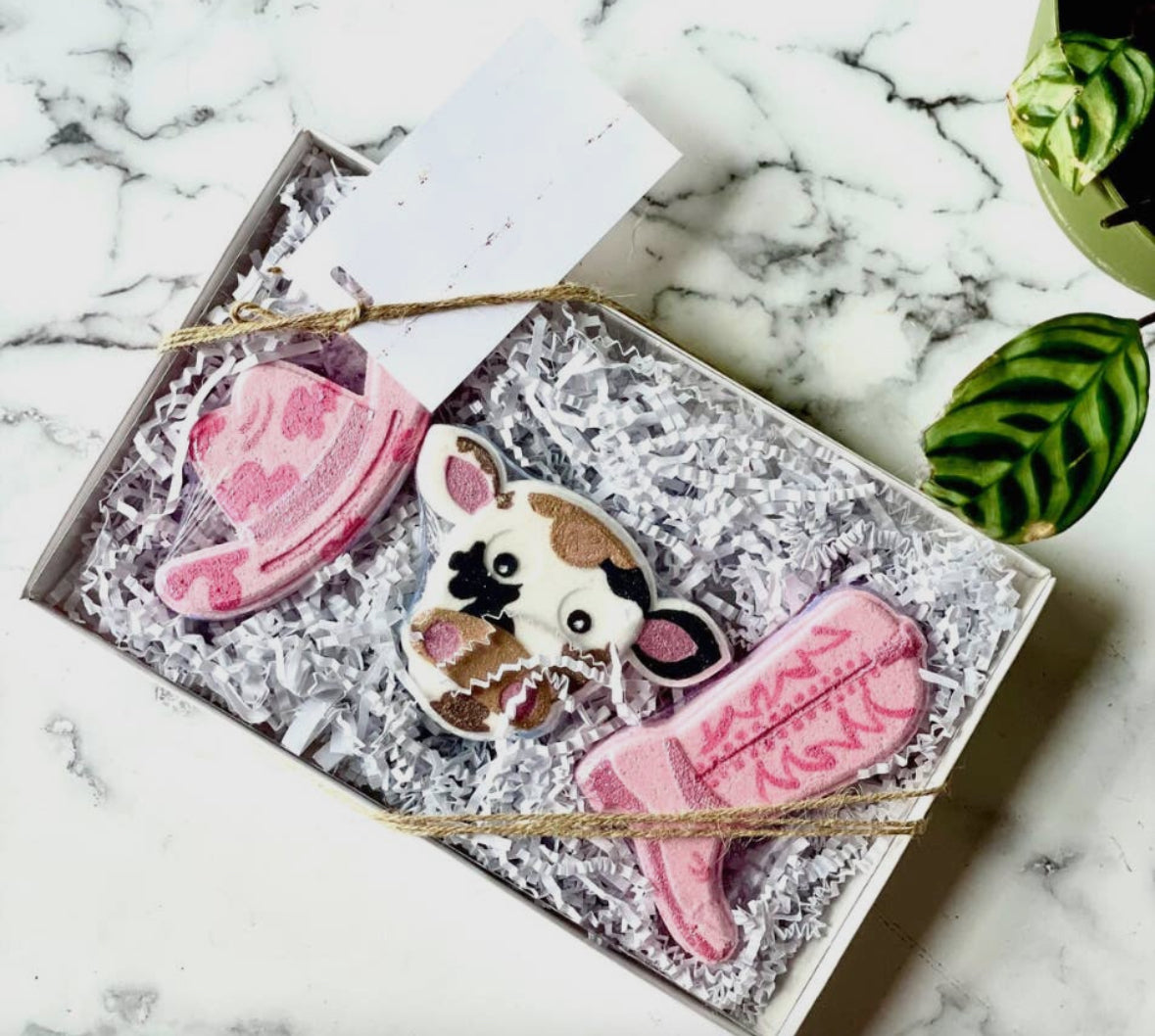 Cowgirl bath bomb set