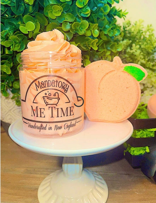 Peach Bellini whipped body butter