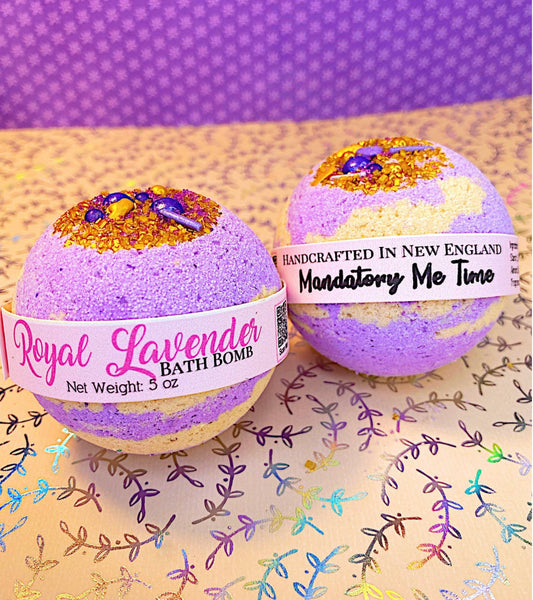 Royal lavender bath bomb