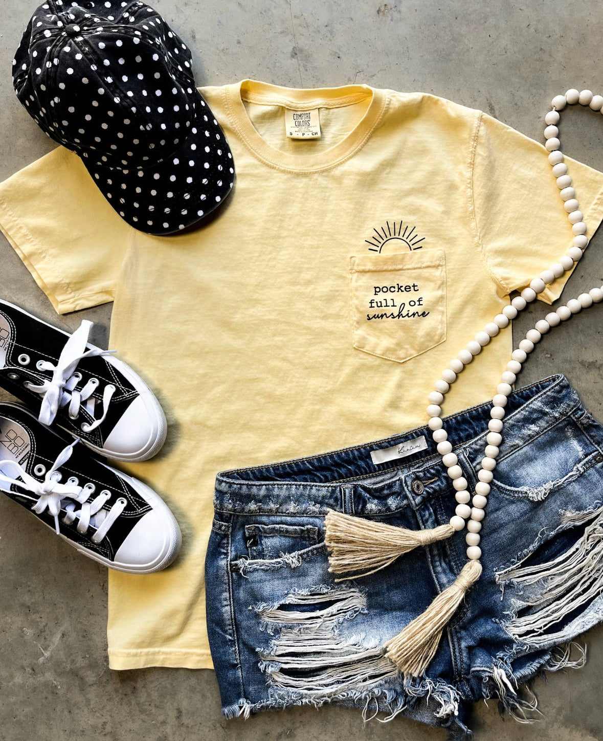 Pocket full of sunshine tee