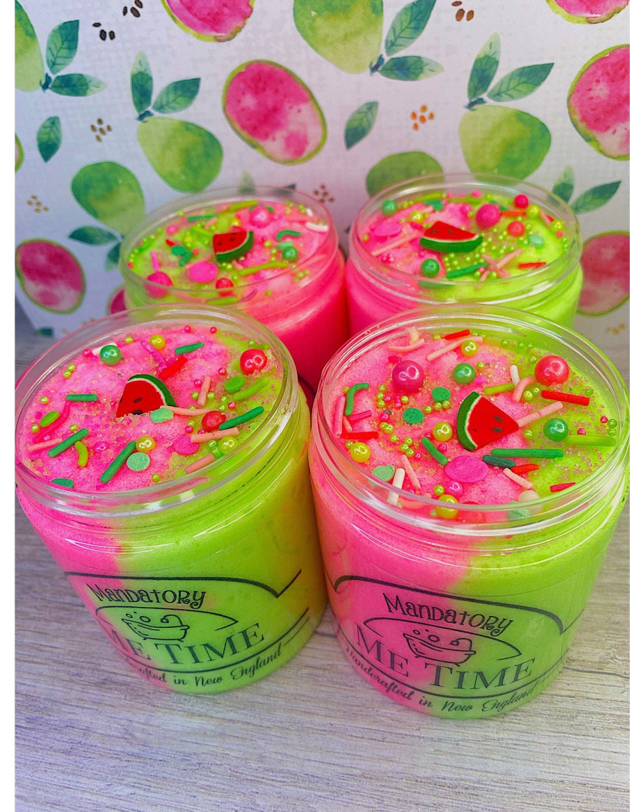 Watermelon margarita sugar scrub