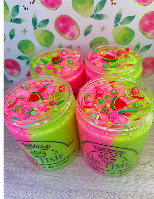 Watermelon margarita sugar scrub