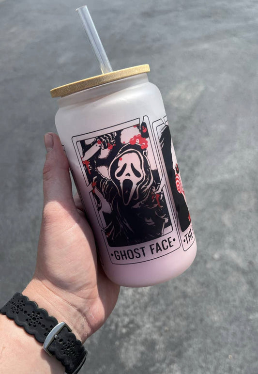 Horror glass mug