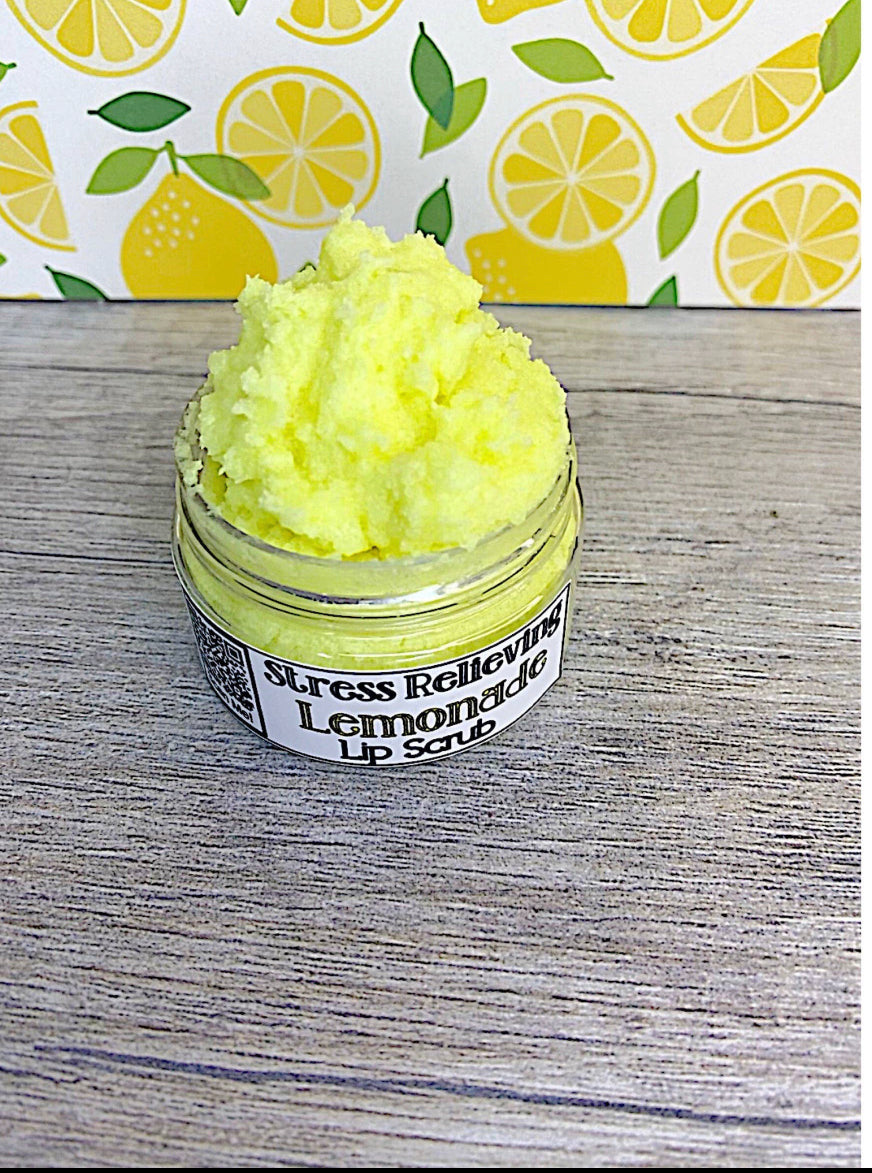 Lemonade lip scrub