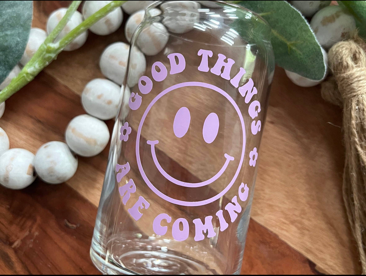 Good things glass cup