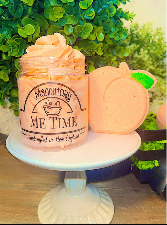 Peach Bellini whipped body butter