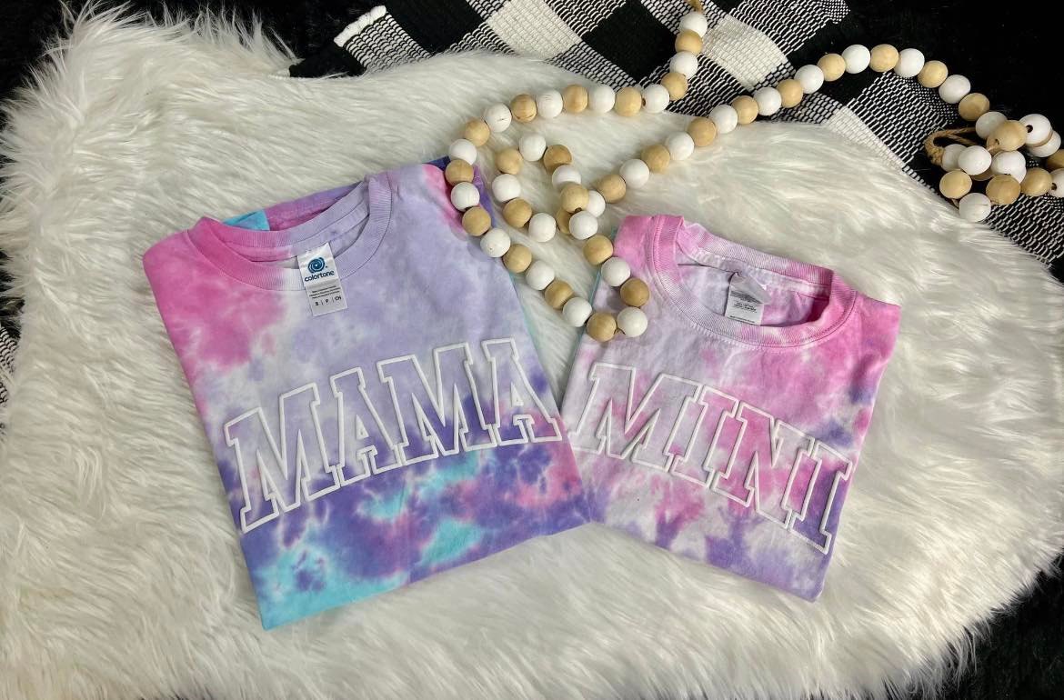 Mama/mini tshirt combo