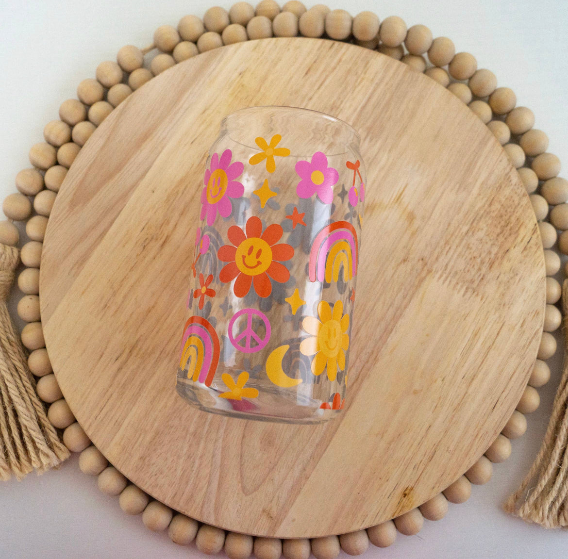 Retro flower cup