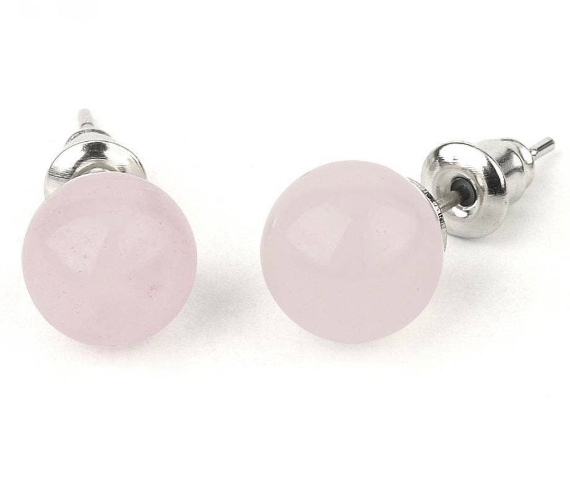 Crystal stud earrings