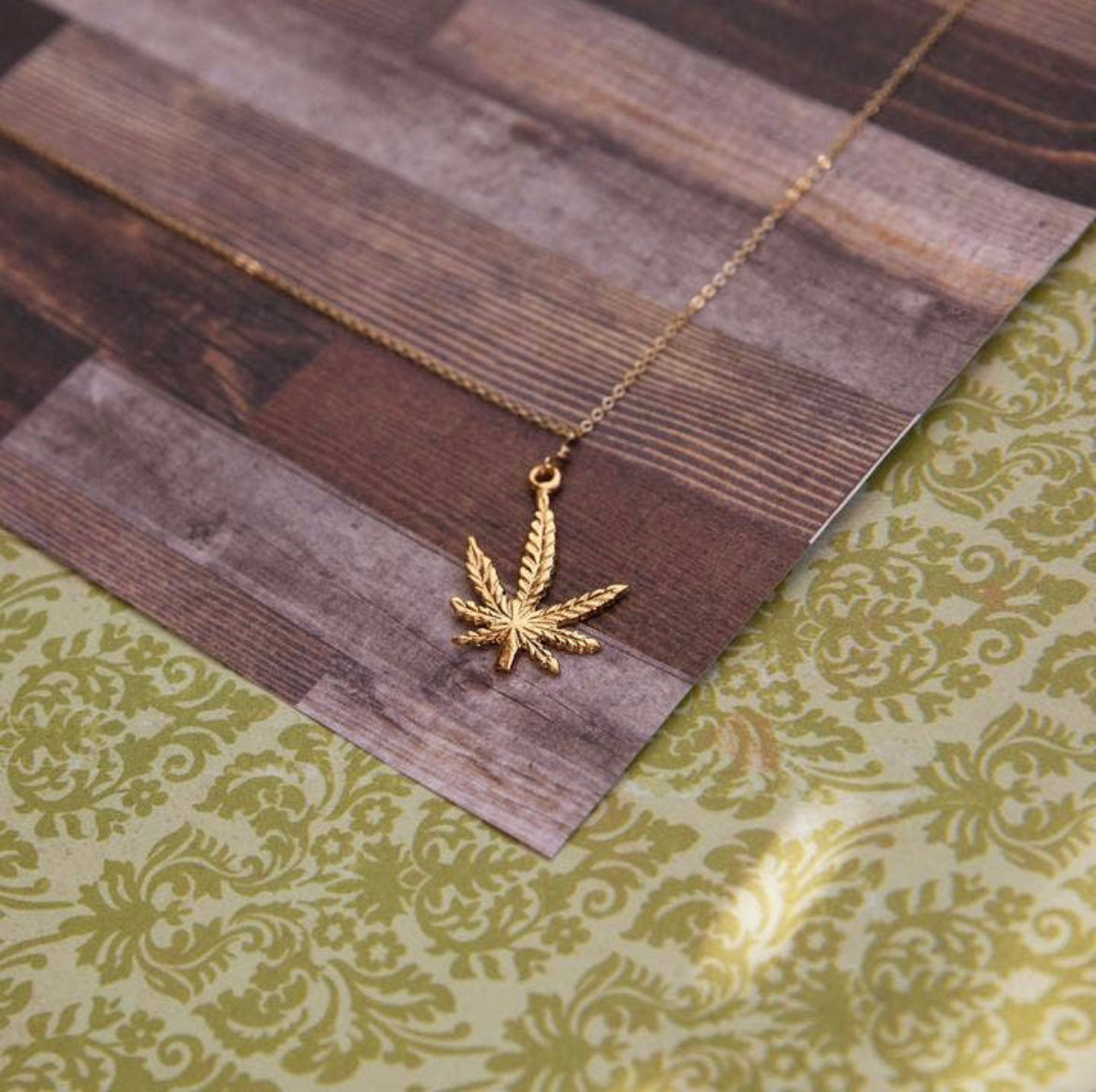 Cannabis cutie necklace