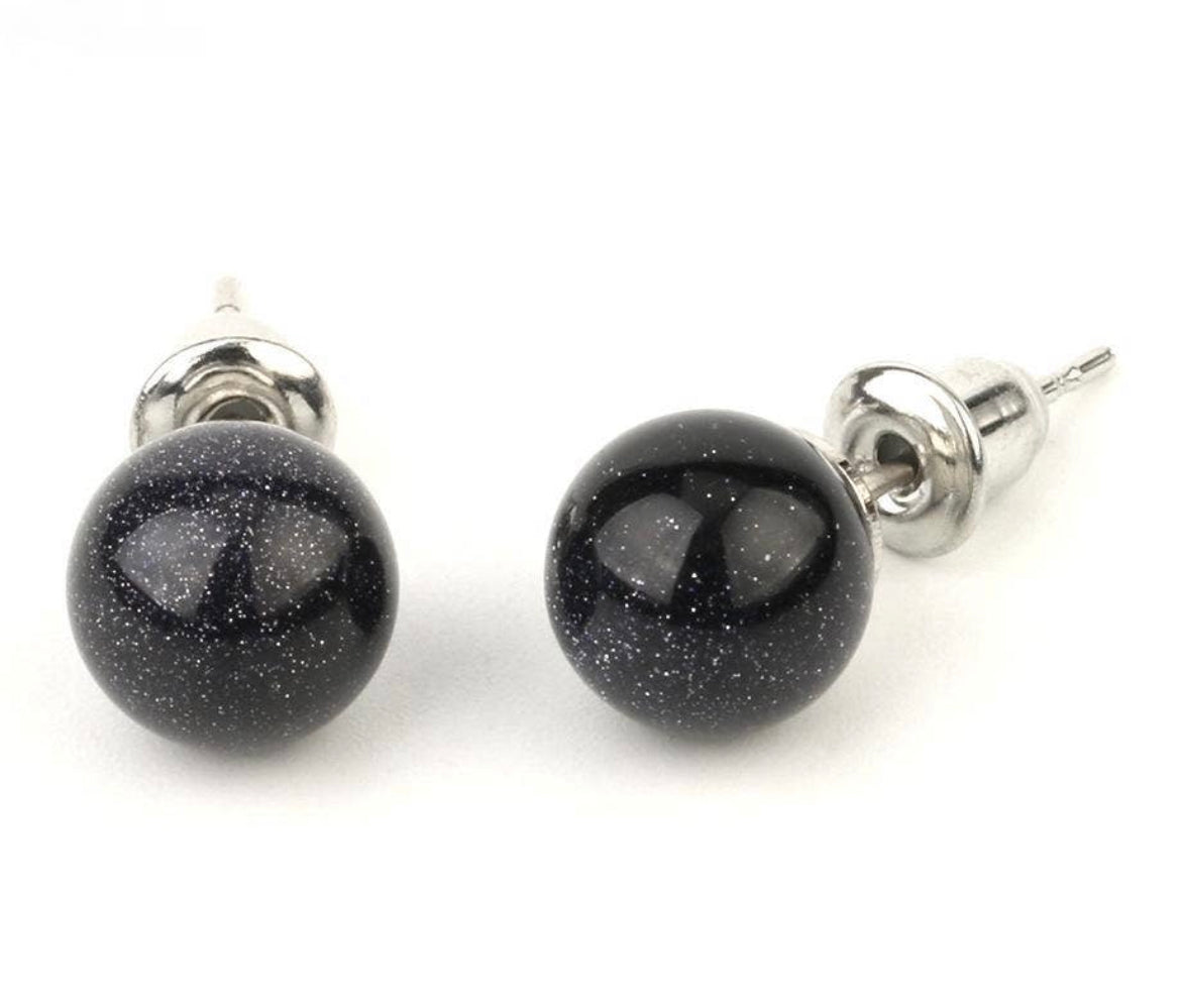 Crystal stud earrings