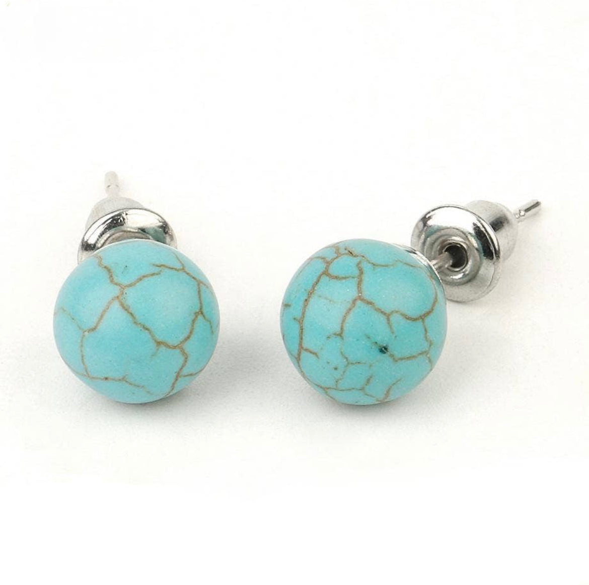 Crystal stud earrings