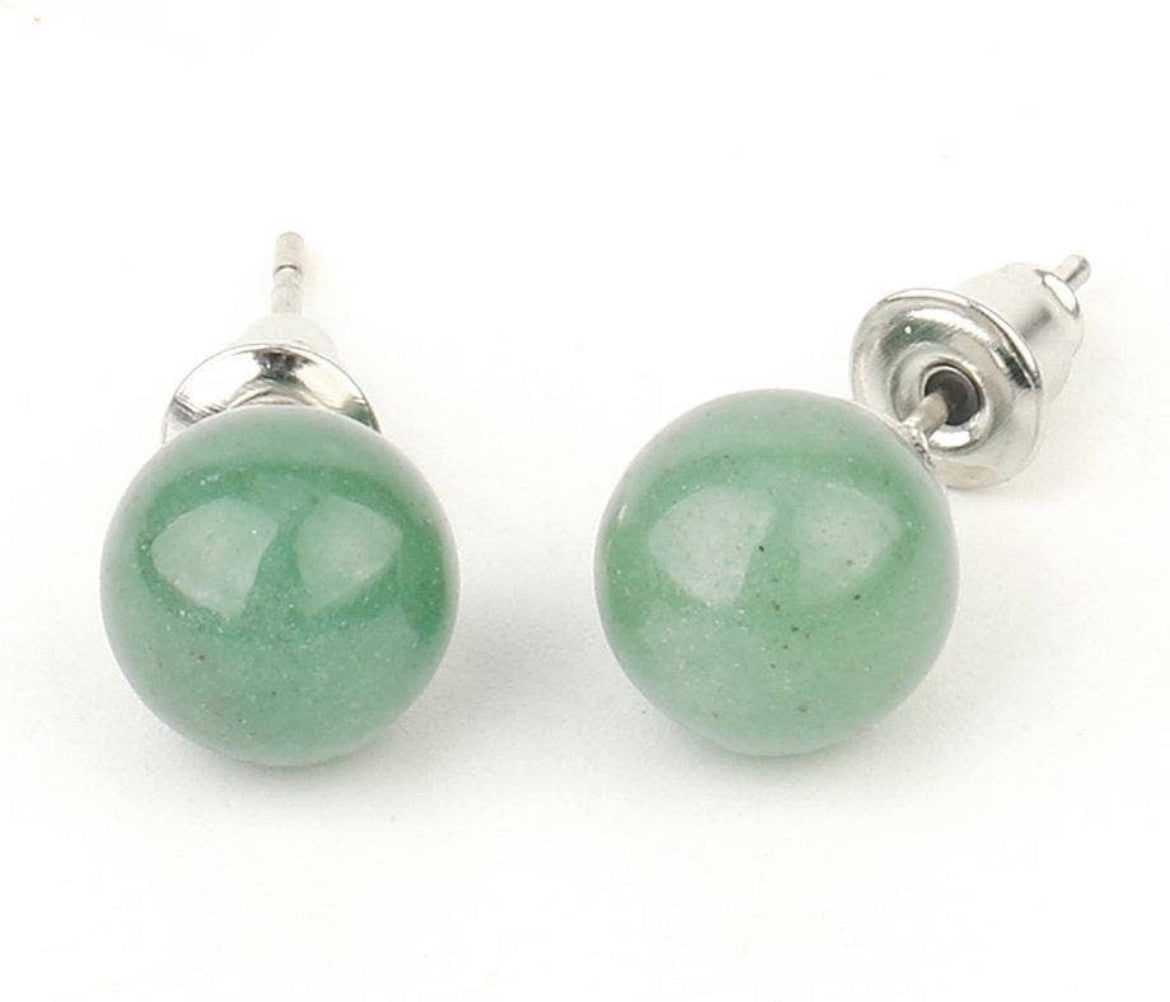 Crystal stud earrings