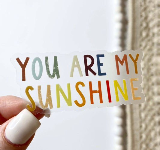 Sunshine sticker
