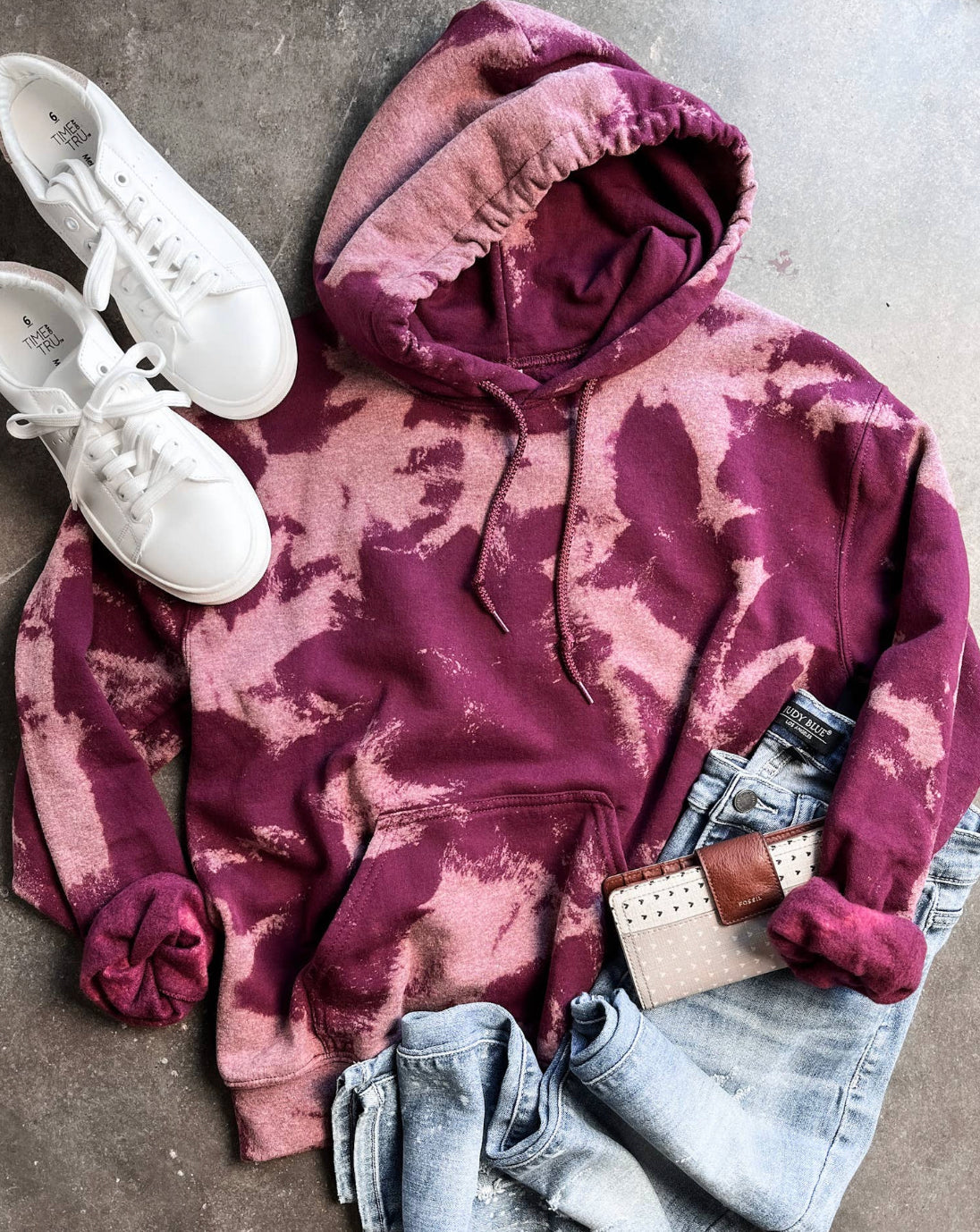 Bleached hoodie