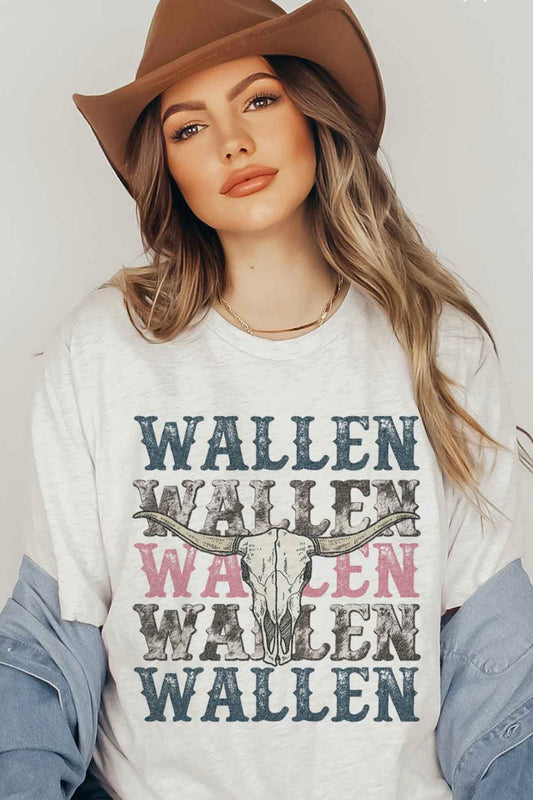 Vintage wallen tee